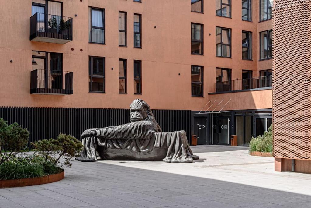 Ferienwohnung Cozy Japanese Oasis With Balcony, Gramophone, Netflix Wilna Exterior foto